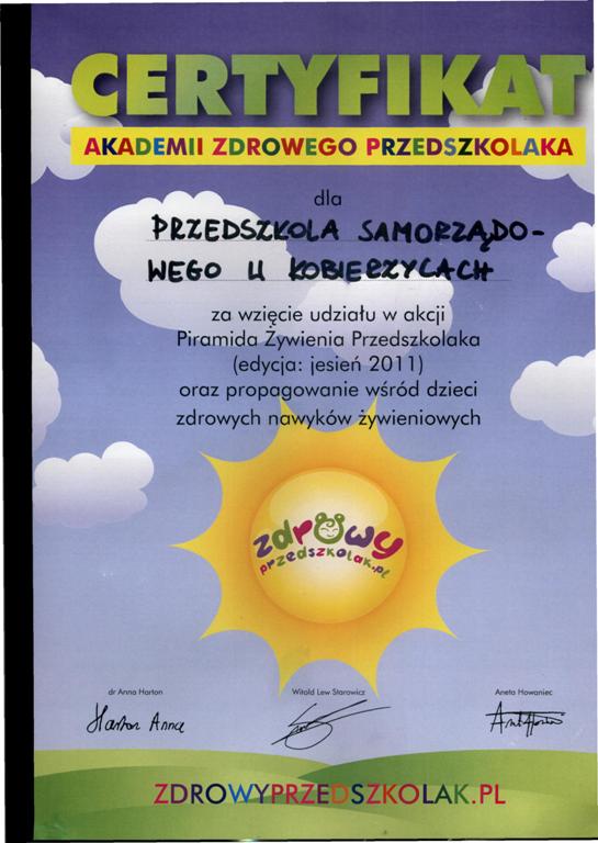 akademia zdrowego przedszkolaka1 - Nasze sukcesy