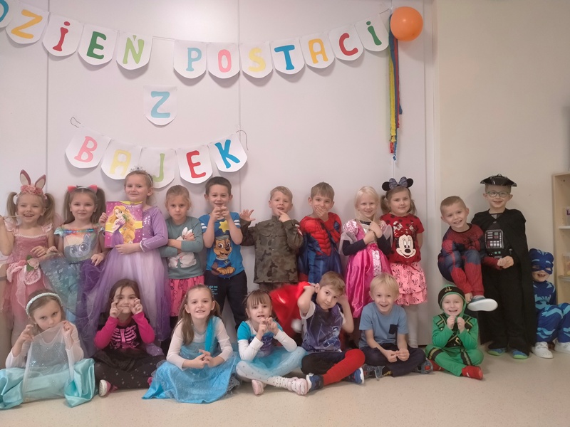 Dzień Postaci z bajek w grupie Misie