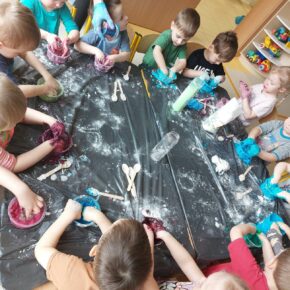 Tygryski tworzą masy sensoryczne
