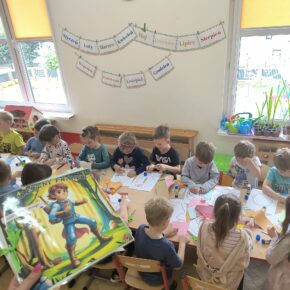 Autorski Projekt „Waleczny Franek” w grupie Jagódki