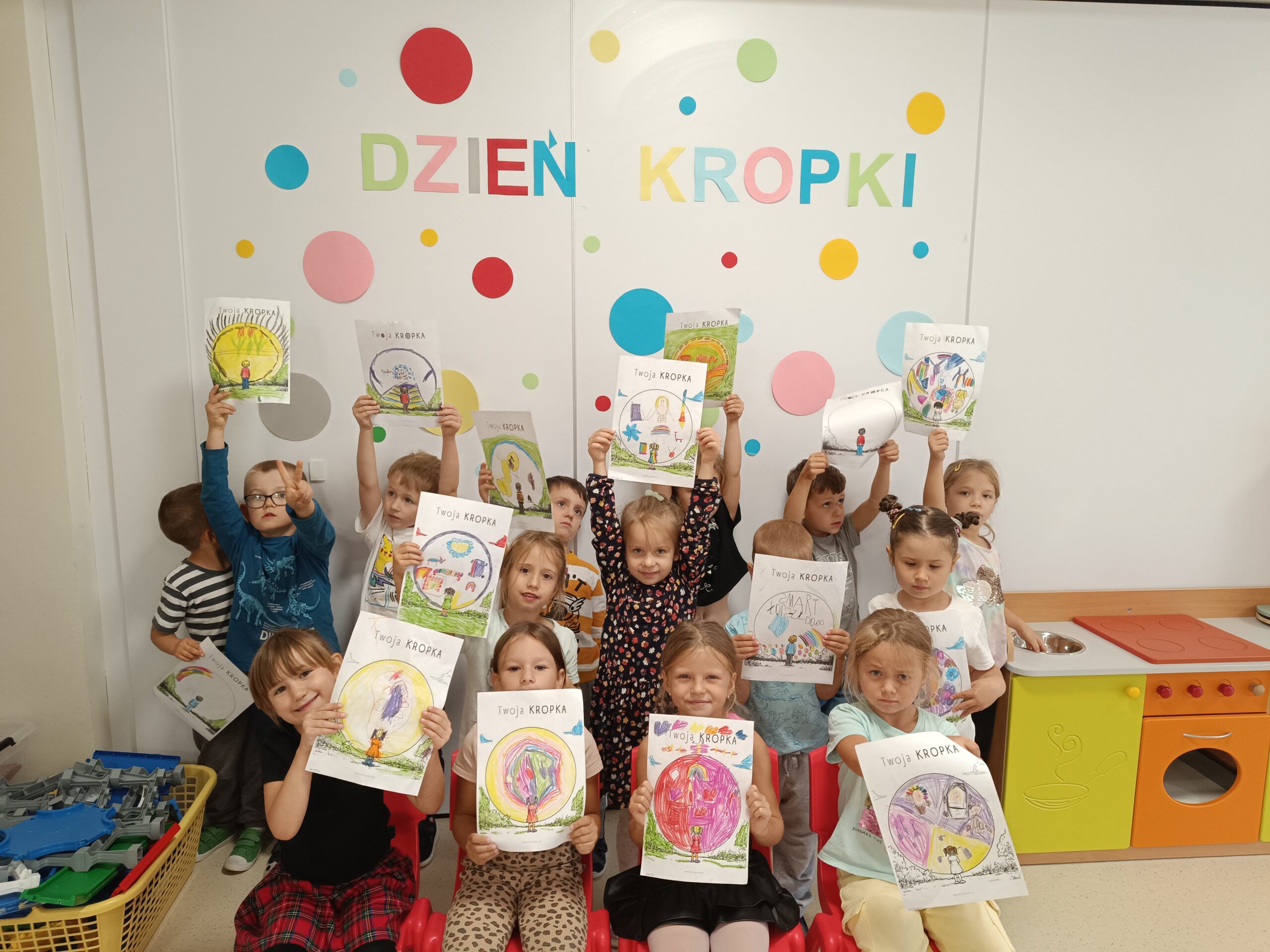Dzień Kropki w grupie Biedronek