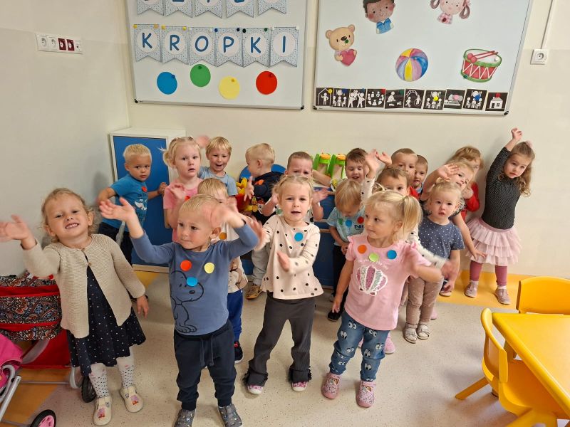 Dzień Kropki w grupie Kotki