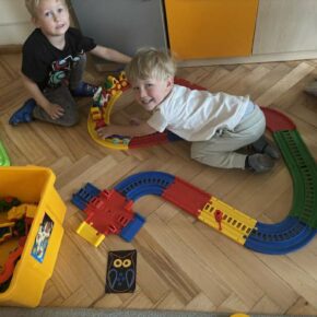 Zabawy na dywanie Słoneczka