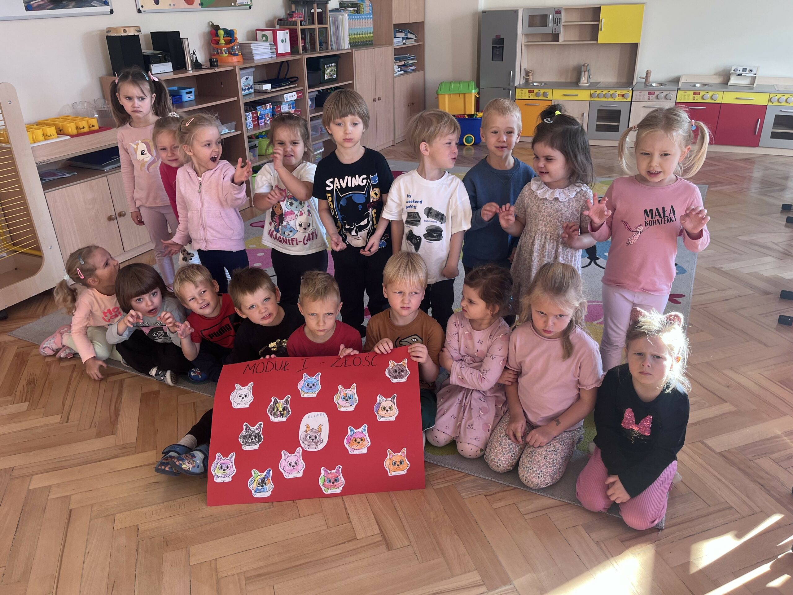 Projekt o emocjach z Misiem Bernisiem