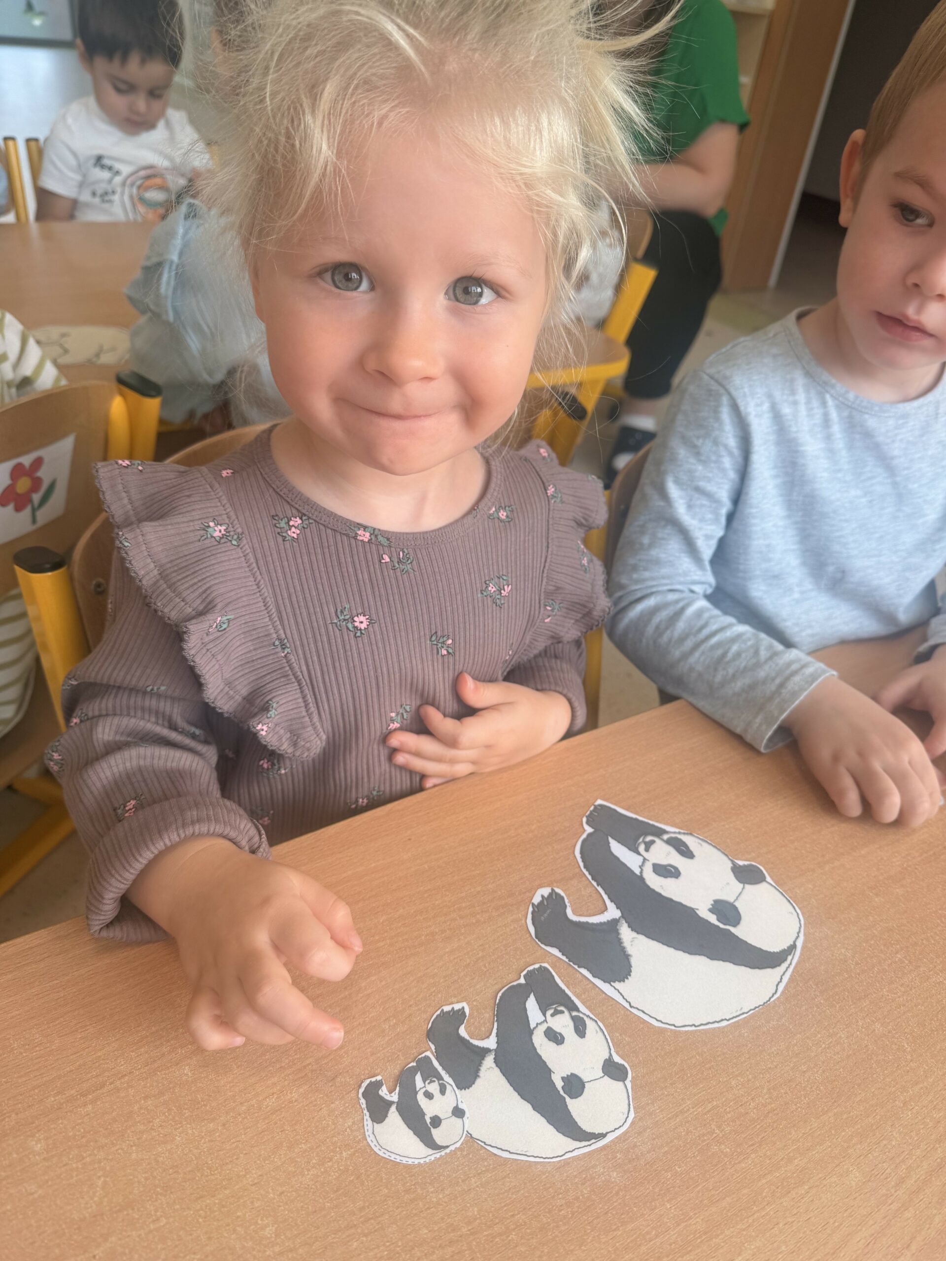 Gruszki poznają pojęcia: mały – większy – największy! 🐻