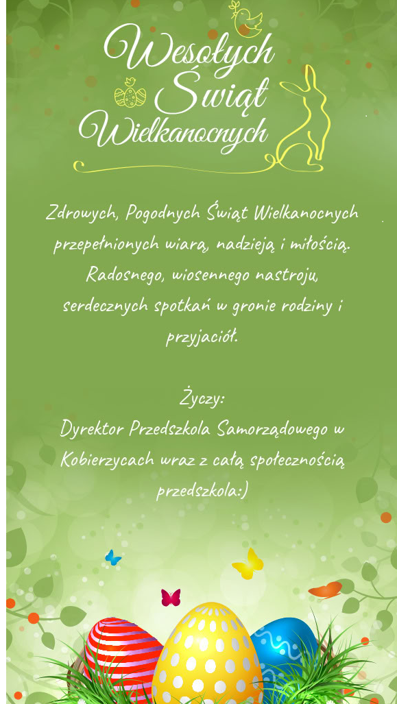 Życzenia Wielkanocne
