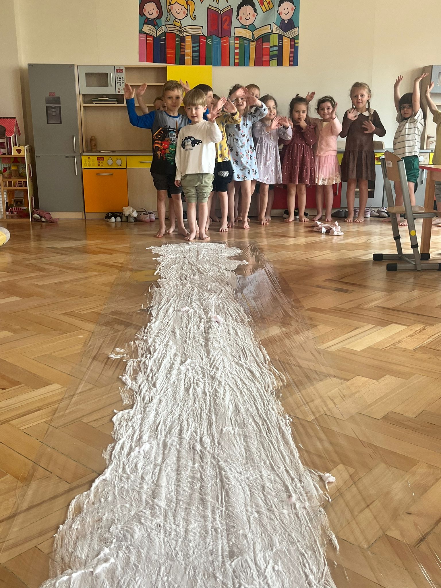 Grupa „Słoneczka” – zabawy sensoryczne